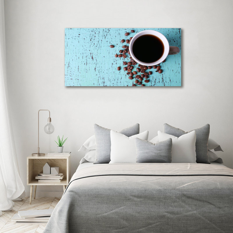 Black Coffee - Wrapped Canvas Print