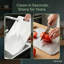 Planche à découper en acier inoxydable 304, non poreuse, antibactérienne, facile à nettoyer, avec trou de suspension pour la cuisine, la viande, les légumes et la pâte