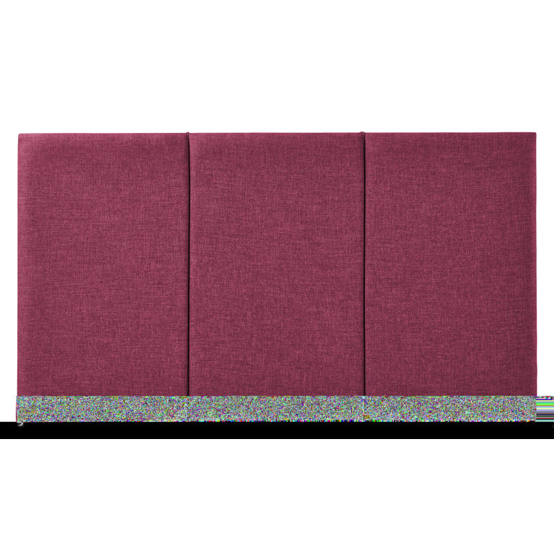 Francyne Upholstered Headboard, Small Single (2'6), Purple