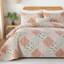 Ensemble de courtepointe réversible à motif floral 3 pièces 3 pièces-122256888-122256886