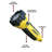 3'' Battery Powered Integrated LED Flashlight
