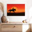 Silhouette de cowboy Lelar Sunset