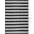 Paille Réversible En Plastique Noir/Blanc