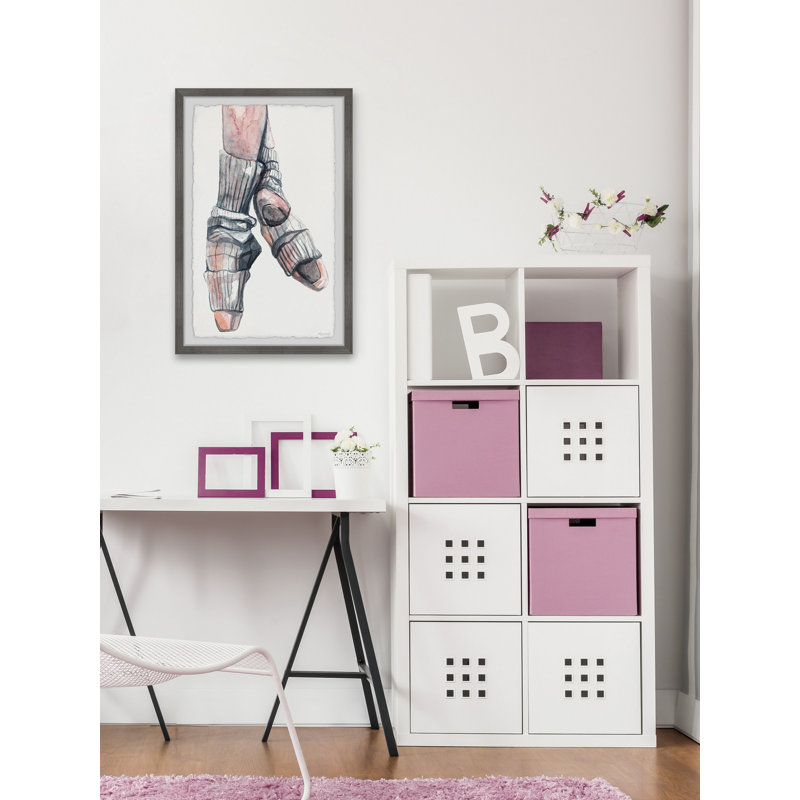 'Dance First, Think Later' Framed Print, 36" H x 24" W x 1.5" D