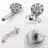 Shower Faucet Set Complete Shower Kit Dual Shower Head And Handheld 2 In 1 Combo Set Shower System Shower Trim Kit Combo Set Shower Fixtures-113520116