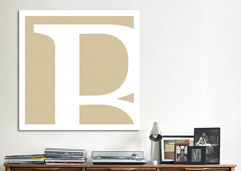 « the type » letter, B, H 37 po x l 37 po x P 1,5 po
