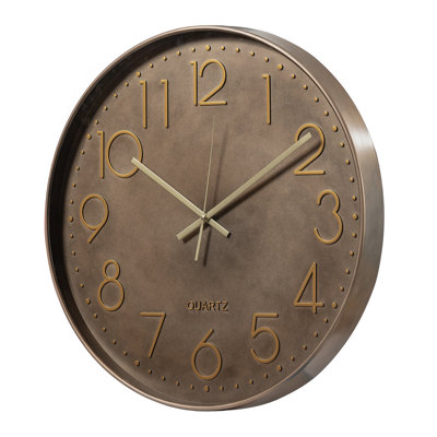 Horloge murale 19,7 po Brasswick