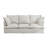 " modern deep seat 3-seater cloud sofa with 2 armrest pillows, chenille fabric, comfortable for living room-607434706