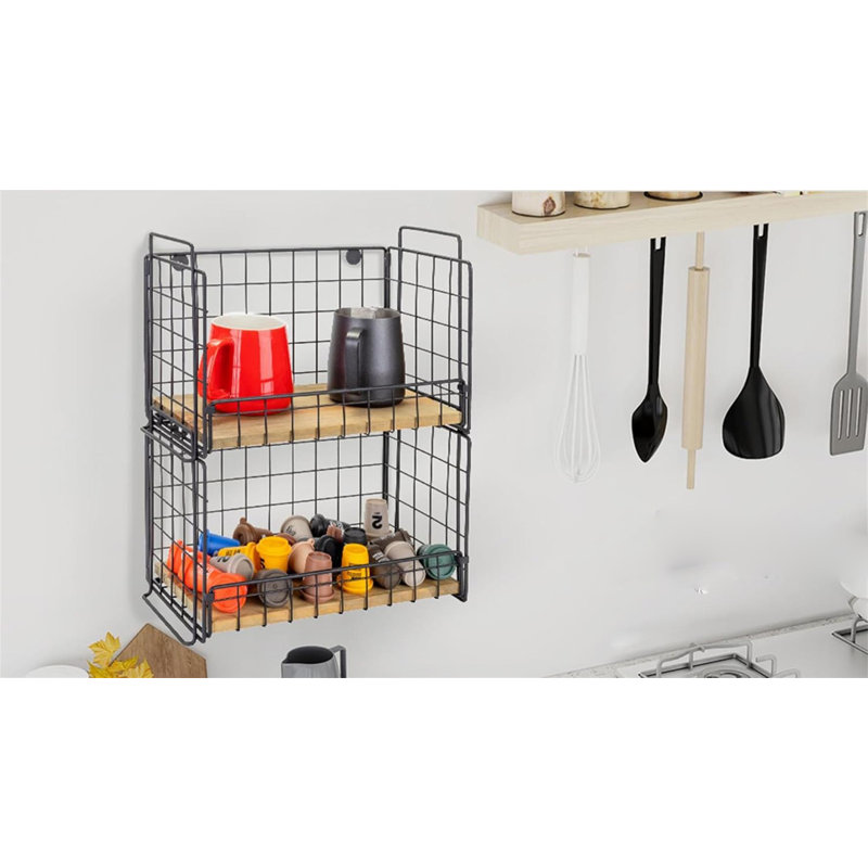 Stackable Metal Wire Hanging Basket
