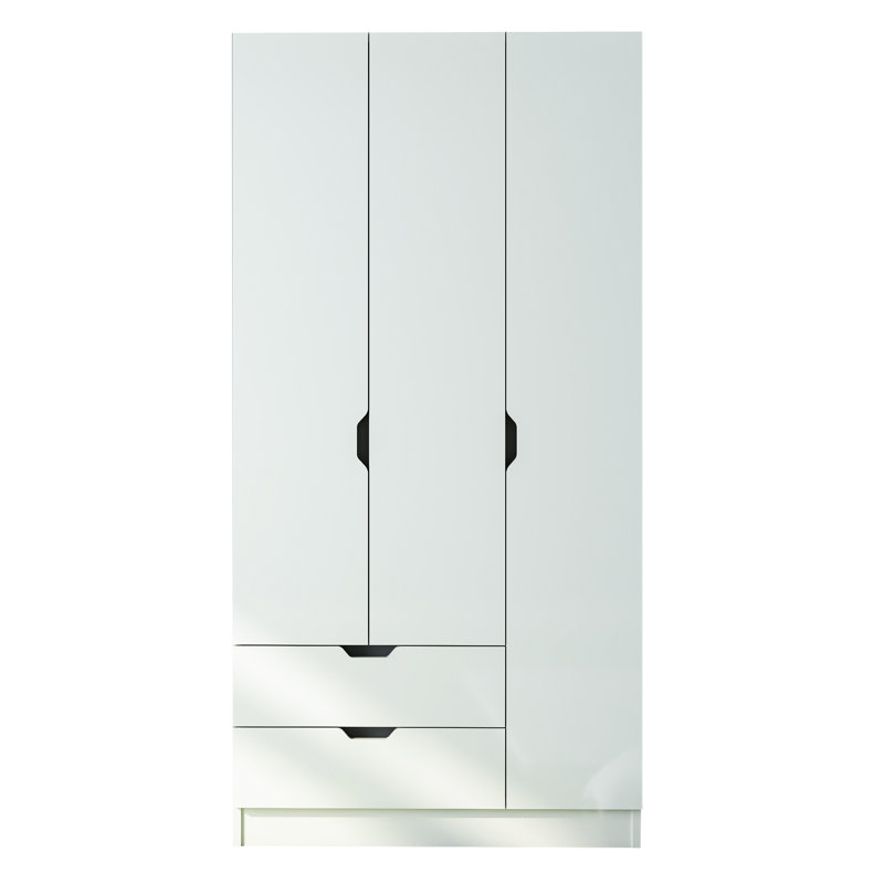 Lafrederick 3 Door Manufactured Wood Wardrobe