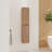 12" Bathroom Side Cabinet,Soft Close Doors,Float Mounting Design, Bathroom Storage