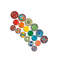 Dakar Color Dinnerware Set 18 Piece - Service for 6