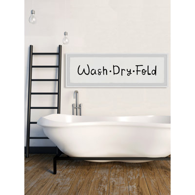 Wash Cycle - Single Picture Frame Print