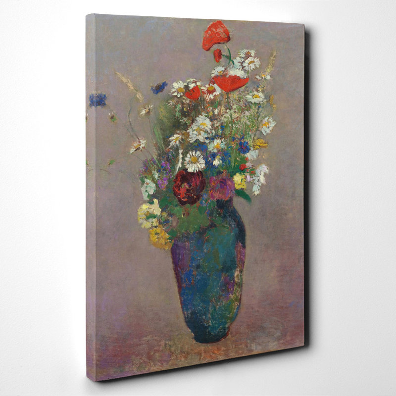 Odilon Redon - Wrapped Canvas Painting, 60cm H x 40cm W