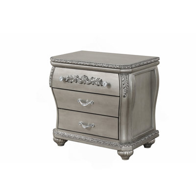 Table de chevet 3 tiroirs Destiny