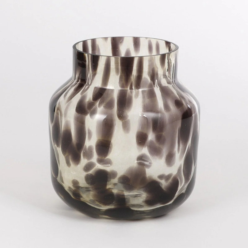 Chavaughn Glass Table Vase, 22cm H x 21cm W x 21cm D