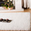 Tapis blanc Zellner rectangulaire-78911127