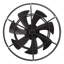 Ventilateurs de plafond humides encastrables 24 po avec lumière et télécommande Cissline-432513236