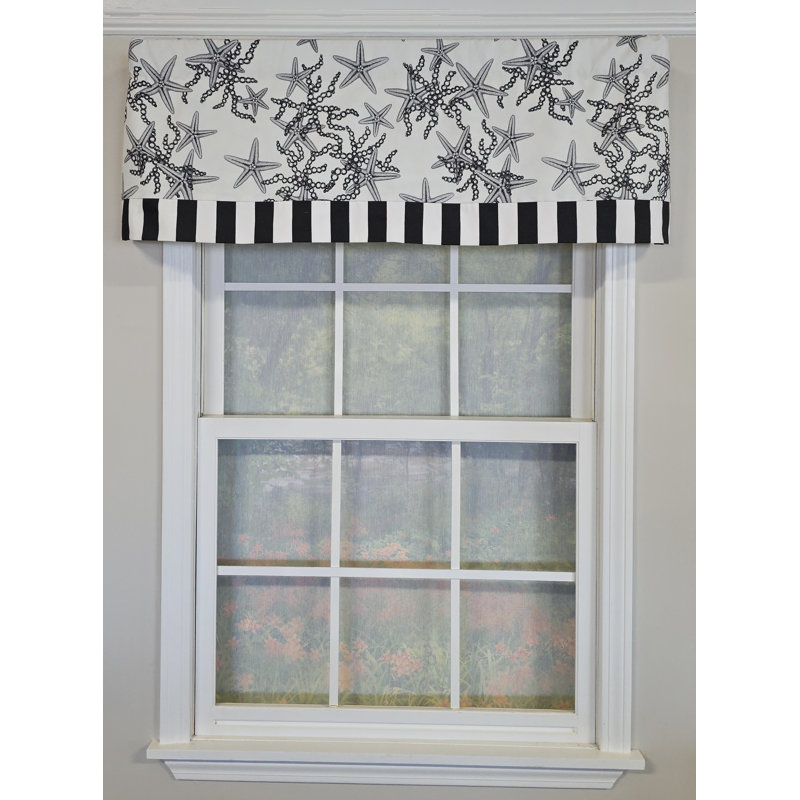 RLF Home Reef Banded Valance