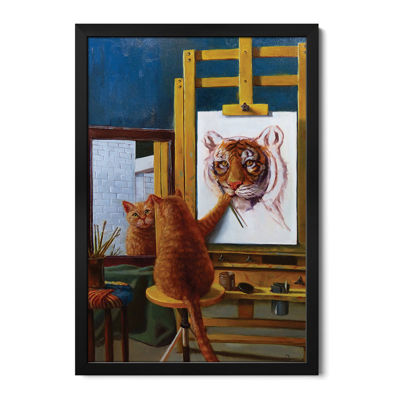 Affiche Norman Catwell par Lucia Heffernan, H 24 po x l 16 po