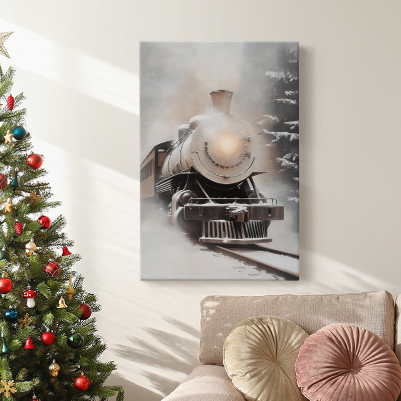 Christmas Holiday Art - Gallery Wrapped Canvas-Series 2-CXCII, 48" H x 32" W