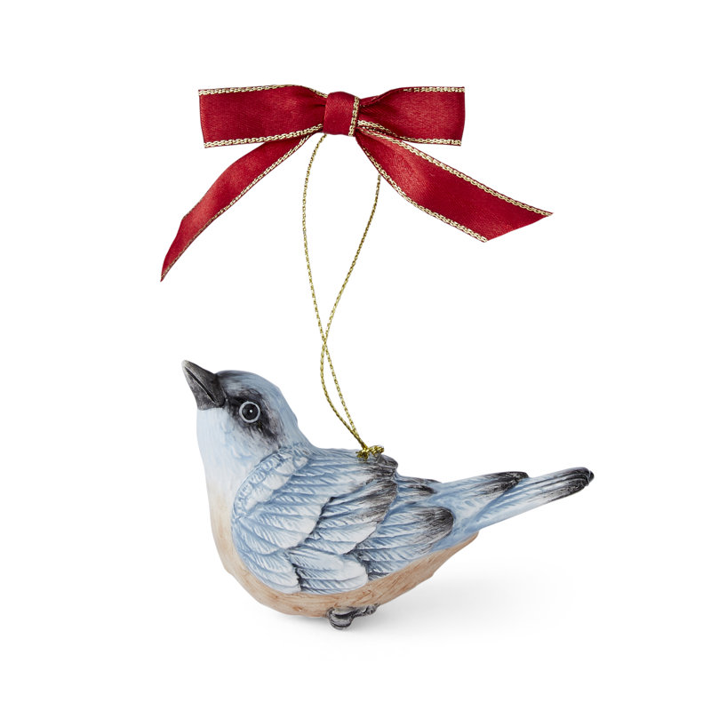 Spode Christmas Tree Nuthatch Ornament