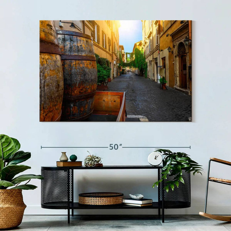 Sireci European Street, 34" H x 51" W