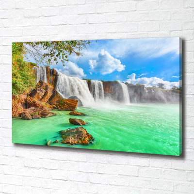 Cascade - Wrapped Canvas Print