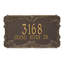 Plaque d'adresse murale sur 2 lignes Signature Series-1488472496-1488472498-1488472508