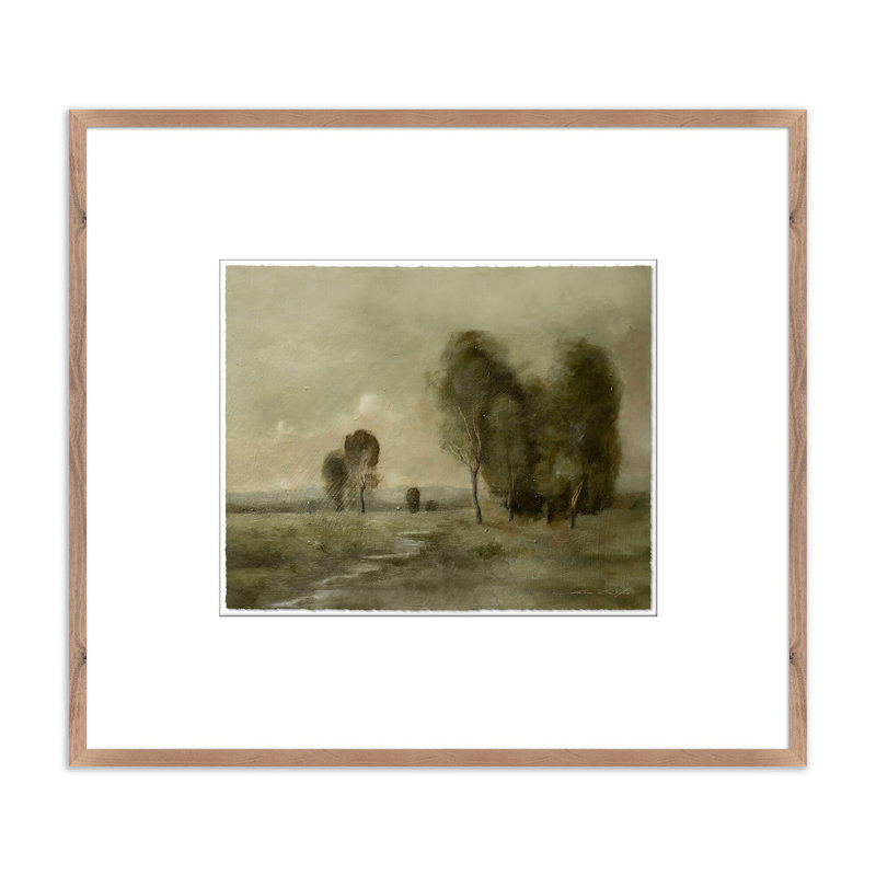Heart of Heaven #3 by Hannah Winters, Brown, 21" H x 24" W x 1.5" D