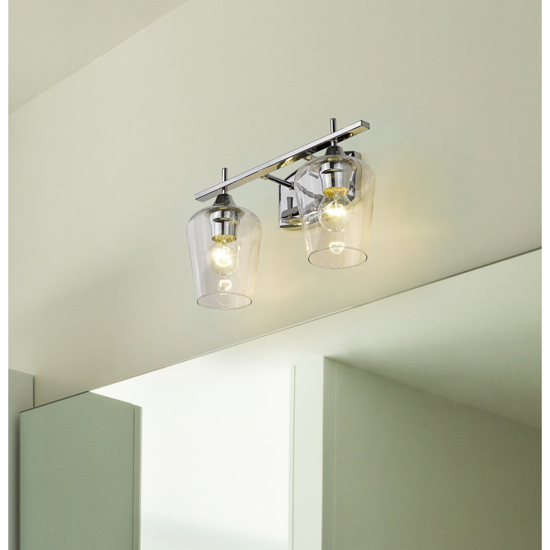 Dahlya 2 - Light Dimmable Vanity Light, Chrome