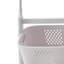 Panier à linge à 2 niveaux avec barre de suspension et paniers amovibles