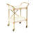 Rosy Check 2-Tier Kitchen Cart-123014058