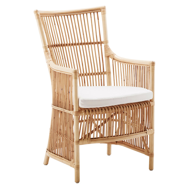 Fauteuil Davinci, Naturel, Abat-jour en toile à voile