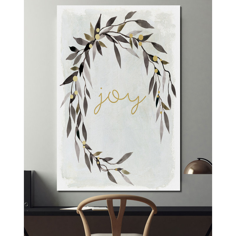 « simple joy », impression, H 12 po x l 8 po x P 1,5 po, Toile tendue