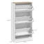 Armoire de rangement pour chaussures étroite