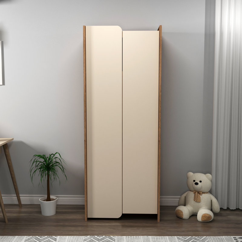 Berend 2 Door Manufactured Wood Wardrobe