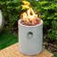 Kelch Column Concrete Propane Smokeless Fire Pit
