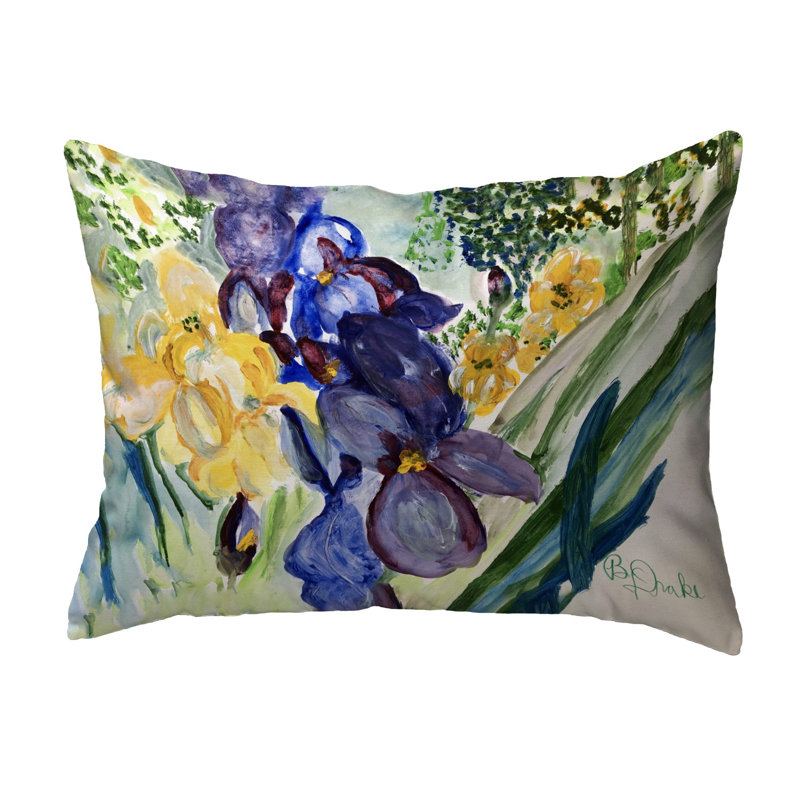 Coussin décoratif intérieur / extérieur rectangulaire