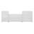 Julian 3-pc Storage Cabinet Set, White
