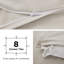 Ensemble de housse de couette en microfibre avec drap-housse - Pochette profonde, ensemble de literie double brossé doux Luxury Hotel (ensemble de 4)-105311229-105311228