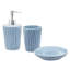 Ensemble d'accessoires de salle de bain Dolomite - Distributeur de savon, porte-savon et gobelet-1451419727
