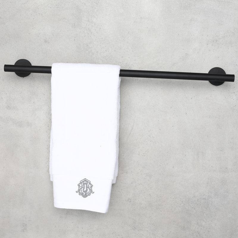 Porte-serviettes mural 23,75 po Elizabeth, Noir mat