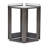 Siobhan Mirrored Glass Top End Table Set-214332848