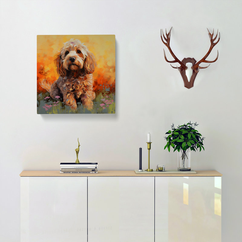 Cockapoo Colour Field Painting No.1 - No Frame Print