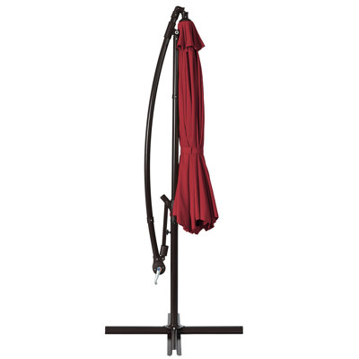 Parasol en porte-à-faux octogonal 10 pi Kunz