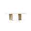 Androgyne Solid Oak Dining Table-78574369-78574368