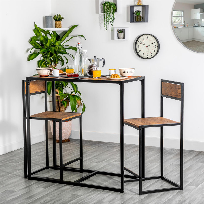 2 - Person Dining Set, 98" H x 102" W x 47" D