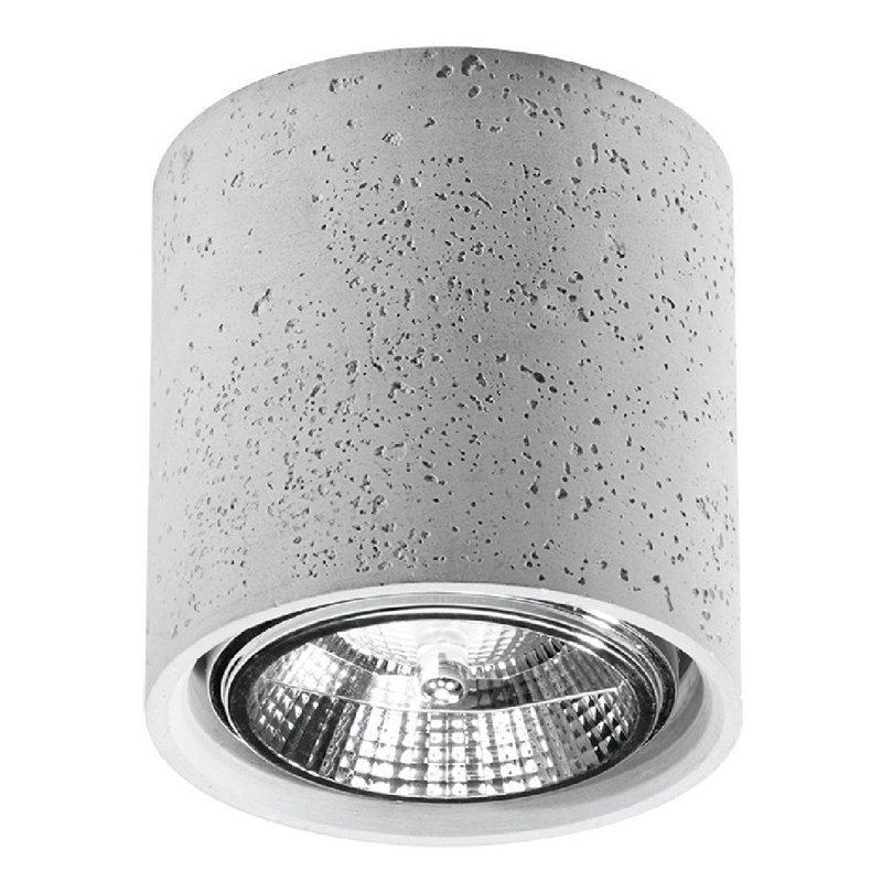 Keshundra Flush Mount, Concrete
