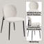 Ensemble de 2 chaises d'appoint Klaus Boucle